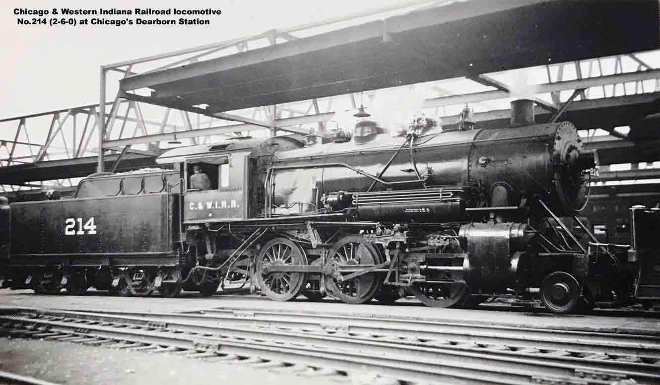 C&WI locomotive #214
