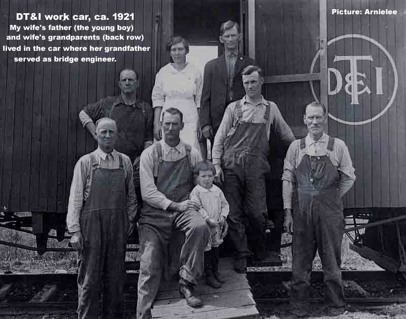DT&I work car 1921