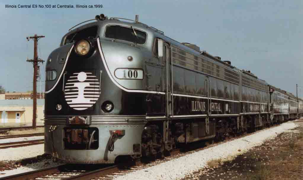 Illinois Central E9 No.100