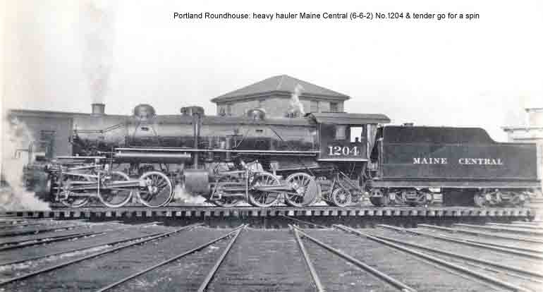 Maine Central (2-6-6-2)  #1204
