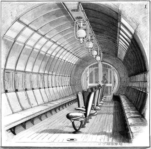 Monorail's interior