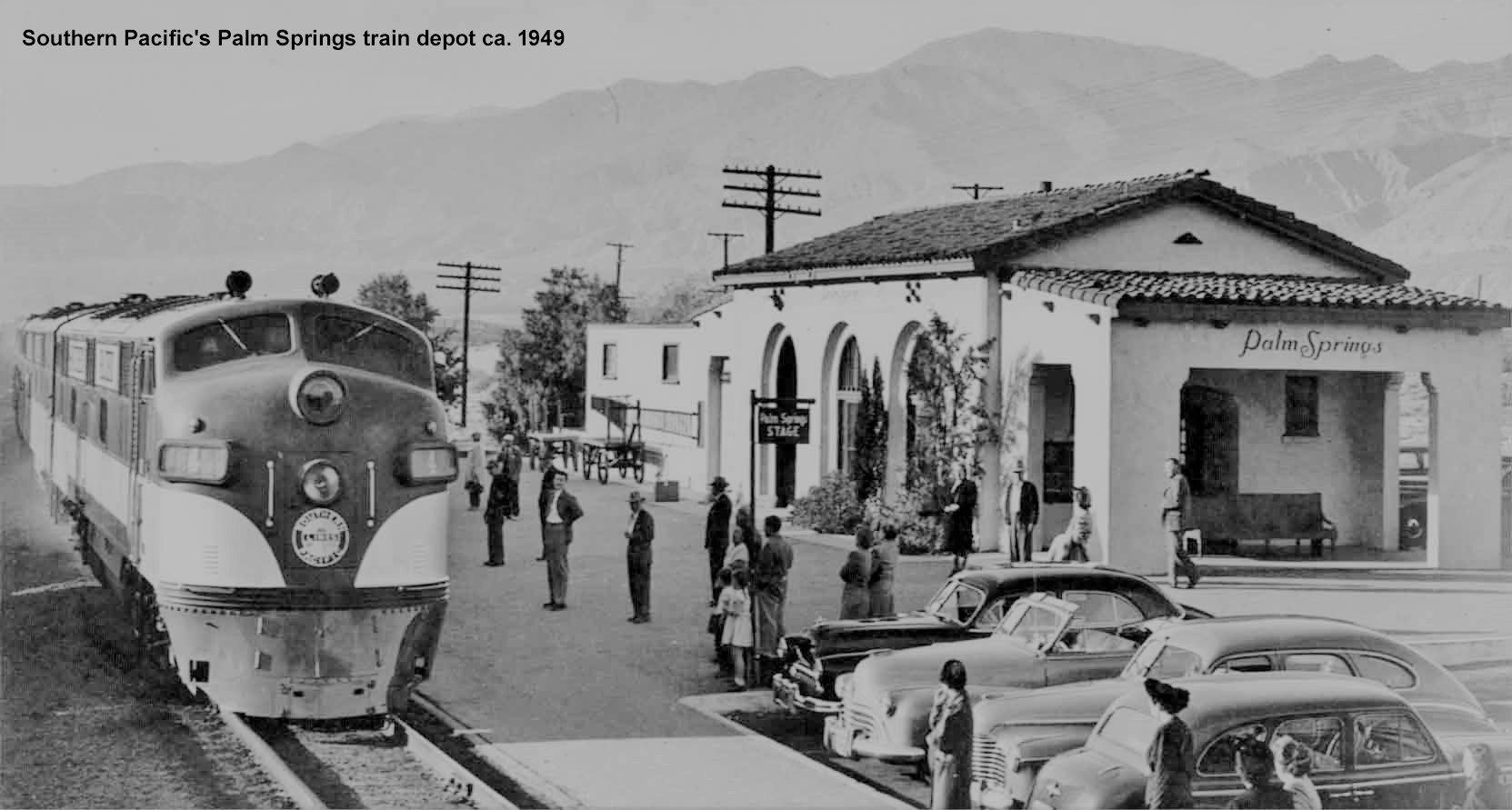 SP's Palm Springs depot