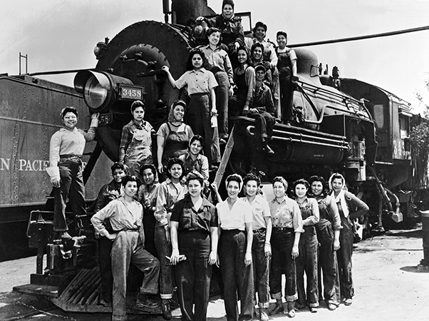 Women SP Railroad workers