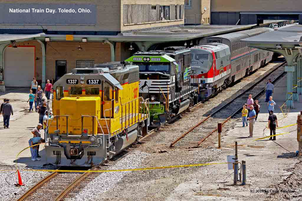 National Train Day, Toledo OH