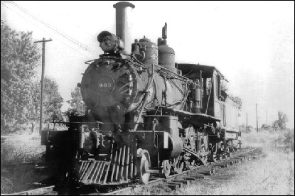 T RR locomotive No.403