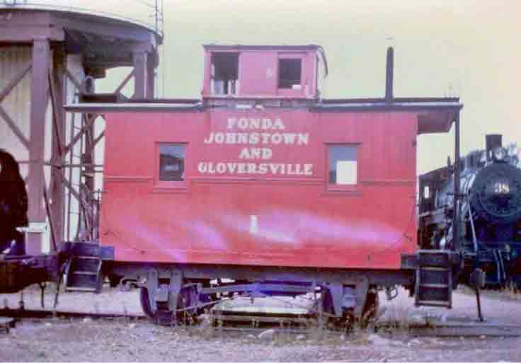 Fonda, Johnstown & Gloversville (bobber) caboose