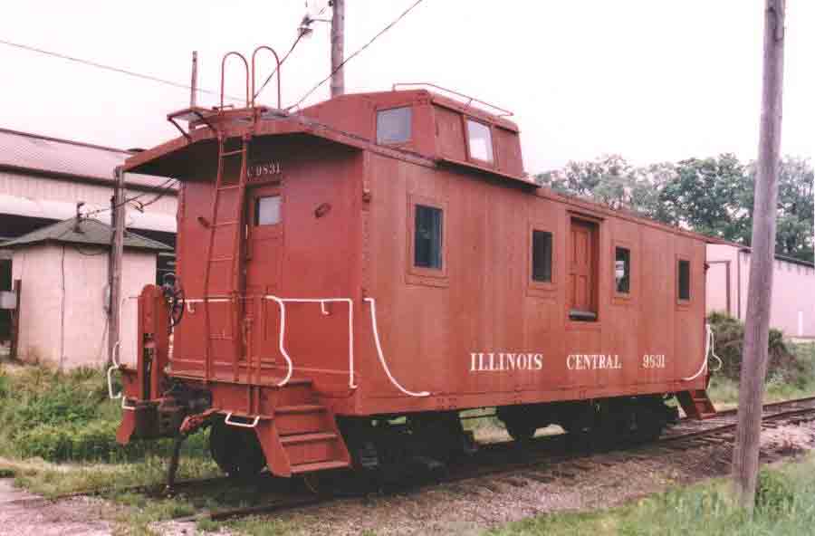 Illinois Central caboose