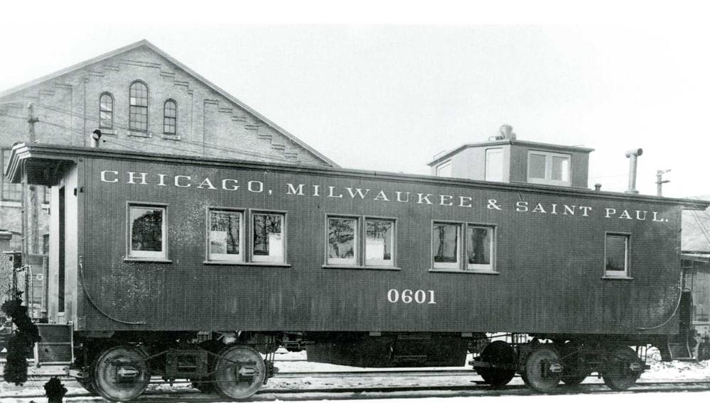 Chicago, Milwaukee & St.Paul caboose