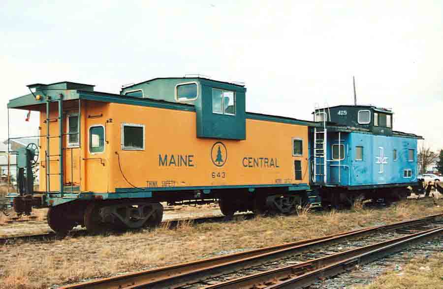 Maine Central caboose