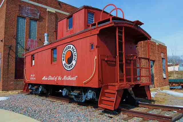 Northern Pacific caboose