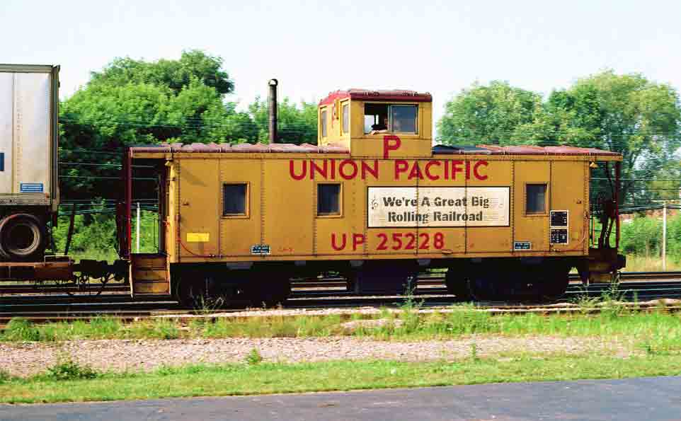 Union Pacific caboose
